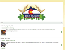 Tablet Screenshot of beerincolorado.blogspot.com