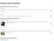Tablet Screenshot of historiadapre-historia.blogspot.com