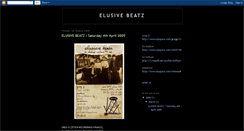 Desktop Screenshot of elusivebeatz.blogspot.com