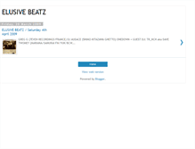 Tablet Screenshot of elusivebeatz.blogspot.com