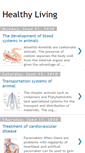 Mobile Screenshot of behealthyliving.blogspot.com
