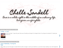 Tablet Screenshot of chellesandell.blogspot.com