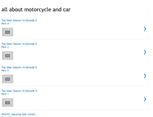 Tablet Screenshot of motorcyclecar.blogspot.com