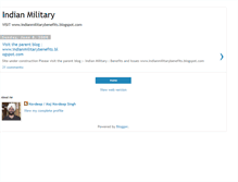 Tablet Screenshot of militaryindia.blogspot.com