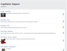 Tablet Screenshot of capitaine-vapeur.blogspot.com