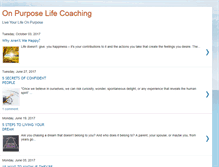 Tablet Screenshot of onpurposelifecoaching.blogspot.com