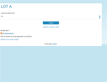 Tablet Screenshot of lot-a-rush-room.blogspot.com