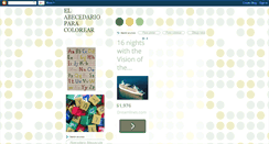 Desktop Screenshot of elabecedarioparacolorear.blogspot.com