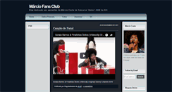 Desktop Screenshot of marciofansclub.blogspot.com