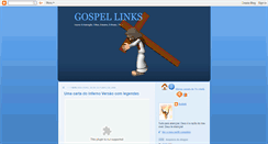 Desktop Screenshot of gospel-links.blogspot.com