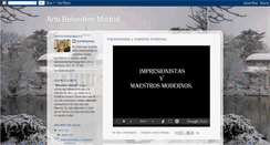 Desktop Screenshot of belvederemadrid.blogspot.com