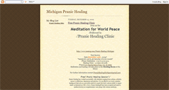 Desktop Screenshot of michiganpranichealing.blogspot.com