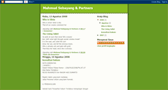 Desktop Screenshot of mahmudsebayang.blogspot.com