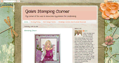 Desktop Screenshot of galesstampingcorner.blogspot.com