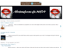 Tablet Screenshot of abotoadurasdamoda.blogspot.com
