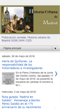 Mobile Screenshot of historia-urbana-madrid.blogspot.com
