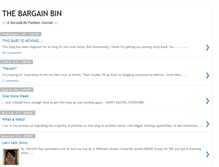 Tablet Screenshot of freysbargainbin.blogspot.com