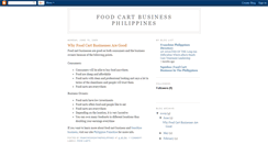 Desktop Screenshot of foodcartbusinessphilippines.blogspot.com