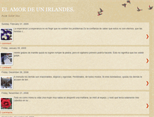 Tablet Screenshot of elamorhaciaunirlandes.blogspot.com