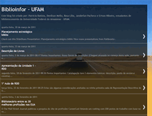 Tablet Screenshot of biblioinfor-ufam.blogspot.com