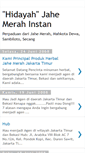 Mobile Screenshot of hidayahjahemerah.blogspot.com