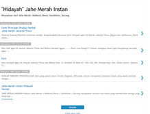 Tablet Screenshot of hidayahjahemerah.blogspot.com