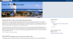 Desktop Screenshot of castoroiltoinducelabor.blogspot.com