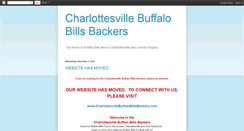 Desktop Screenshot of cvillebillsbackers.blogspot.com