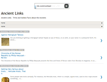 Tablet Screenshot of ancientlinks.blogspot.com