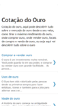 Mobile Screenshot of cotacaodoouro.blogspot.com