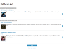 Tablet Screenshot of cathexisart.blogspot.com