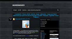 Desktop Screenshot of mundomiguex.blogspot.com
