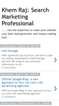 Mobile Screenshot of khemraj-seo-blog.blogspot.com