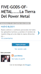 Mobile Screenshot of five-gods-of-powermetal.blogspot.com