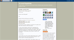 Desktop Screenshot of localexpatriate.blogspot.com