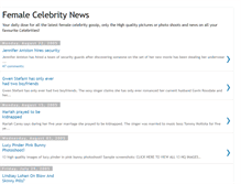 Tablet Screenshot of female-celebrity-news.blogspot.com