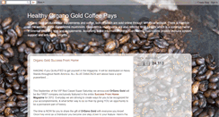 Desktop Screenshot of healthy-organo-gold-coffee.blogspot.com