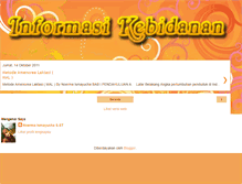 Tablet Screenshot of info-ilmu-kebidanan.blogspot.com