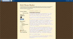 Desktop Screenshot of herbthymemarket.blogspot.com