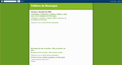 Desktop Screenshot of folkloredenicaragua.blogspot.com