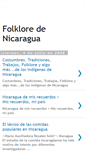 Mobile Screenshot of folkloredenicaragua.blogspot.com