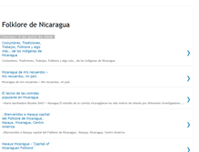 Tablet Screenshot of folkloredenicaragua.blogspot.com