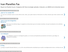 Tablet Screenshot of ivanplanelles89.blogspot.com