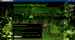 Desktop Screenshot of herbpod.blogspot.com