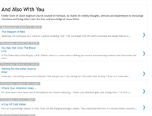 Tablet Screenshot of graceanglican.blogspot.com