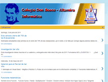 Tablet Screenshot of colegiodonboscoinformatica.blogspot.com