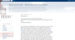 Desktop Screenshot of blackwoodlabs.blogspot.com