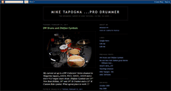 Desktop Screenshot of miketdrummer.blogspot.com