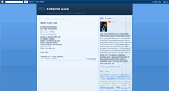 Desktop Screenshot of creative-aura.blogspot.com