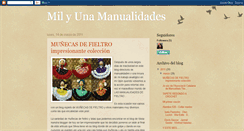 Desktop Screenshot of milyunamanualidades.blogspot.com